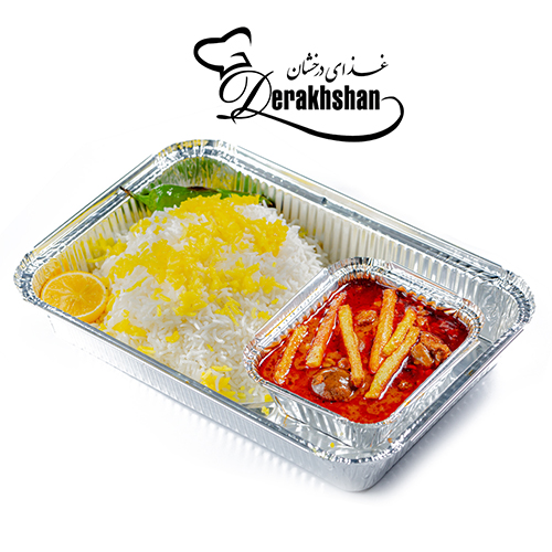  عکس چلو خورش قيمه سيب زميني